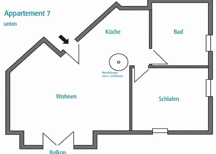 Hébergement de vacances 7 Boehler Butendiek Comfortable *